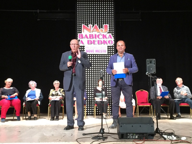 Naj babicka a Naj dedko 2014 mestja čast Nove mesto. 23.10.2014.Bratislava