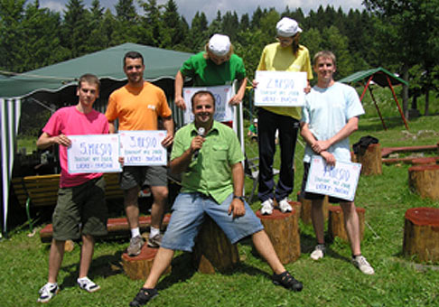 Športové hry spoločnosti ABB v hoteli Royal pri Hriňovej. Nádherný hotel a ešte nádhernejšie prostredie 21.6.2008